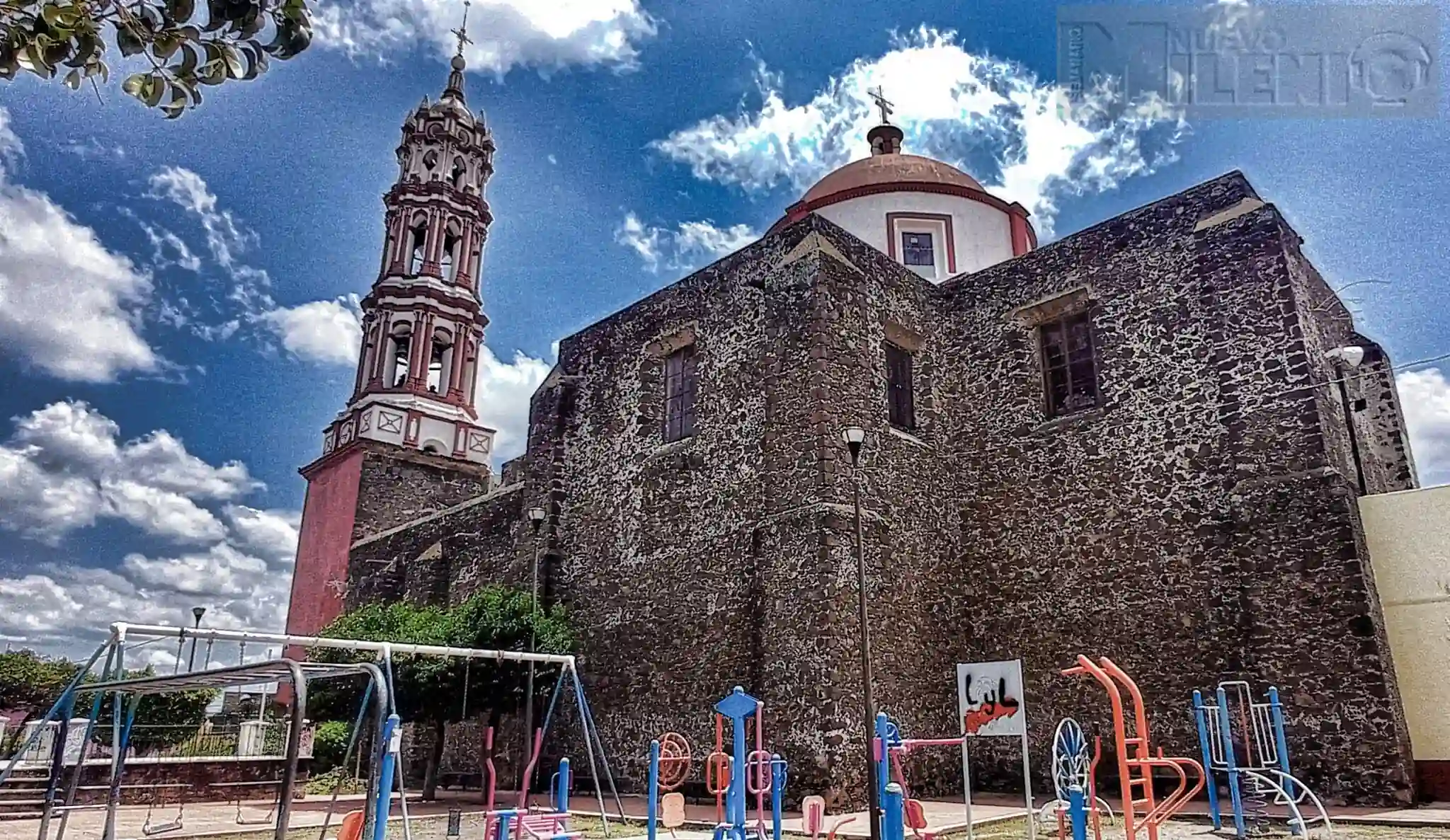 Templo de la merced frente a los juegos.